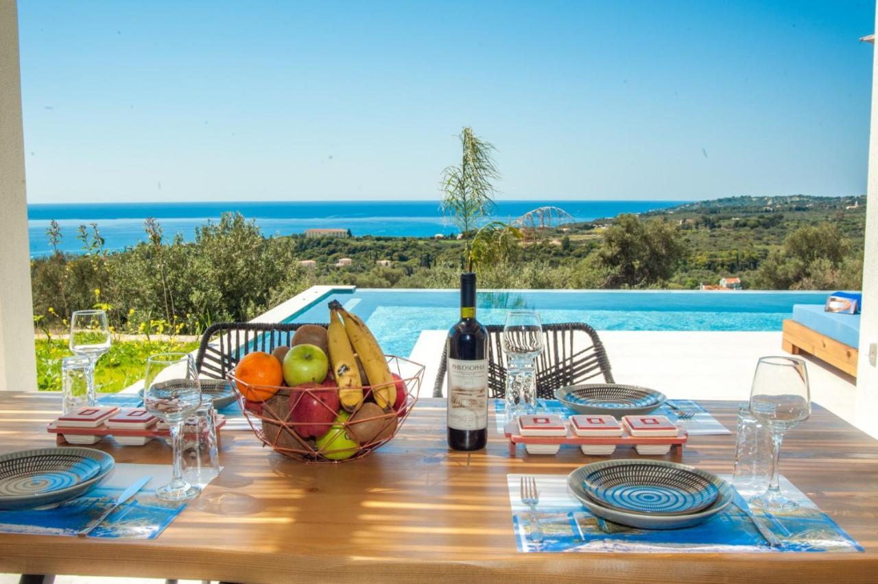 Natural Stone Villas Kefalonia ترابيزاكي المظهر الخارجي الصورة