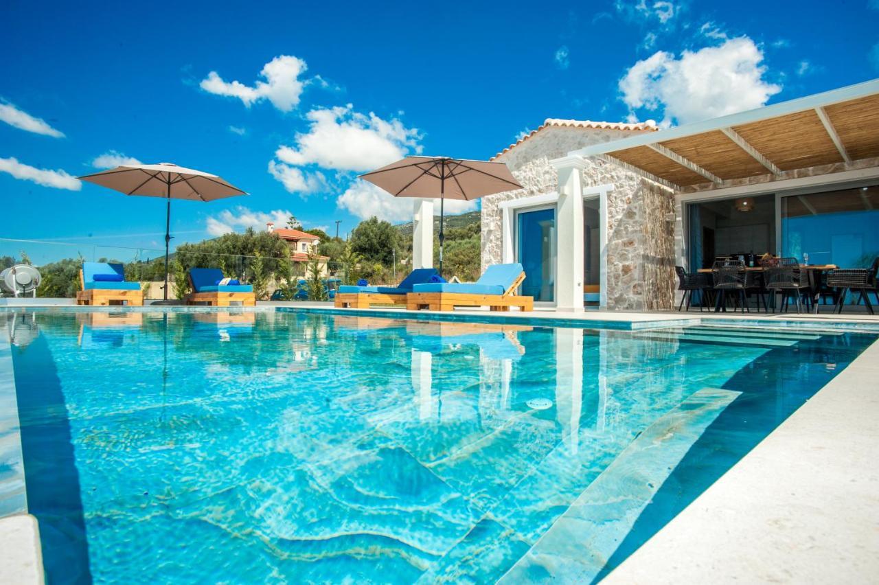 Natural Stone Villas Kefalonia ترابيزاكي المظهر الخارجي الصورة