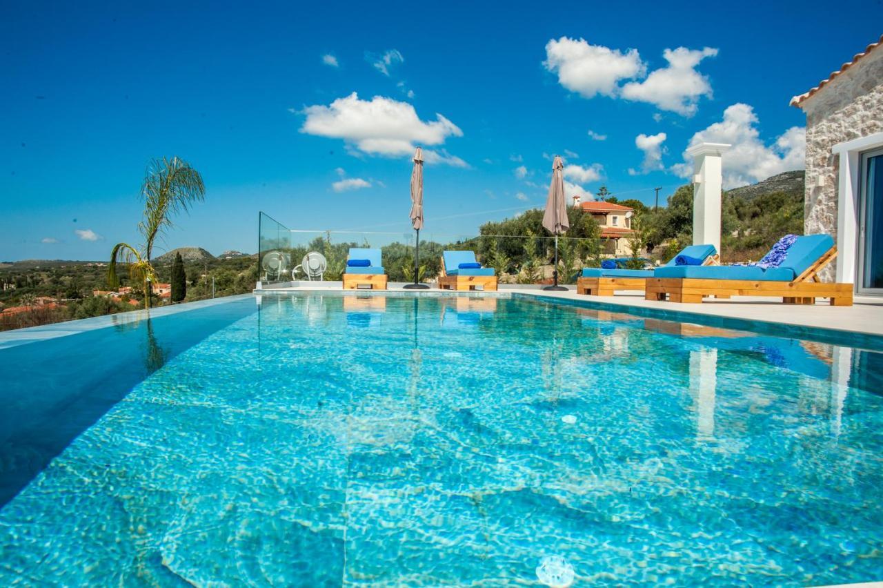 Natural Stone Villas Kefalonia ترابيزاكي المظهر الخارجي الصورة