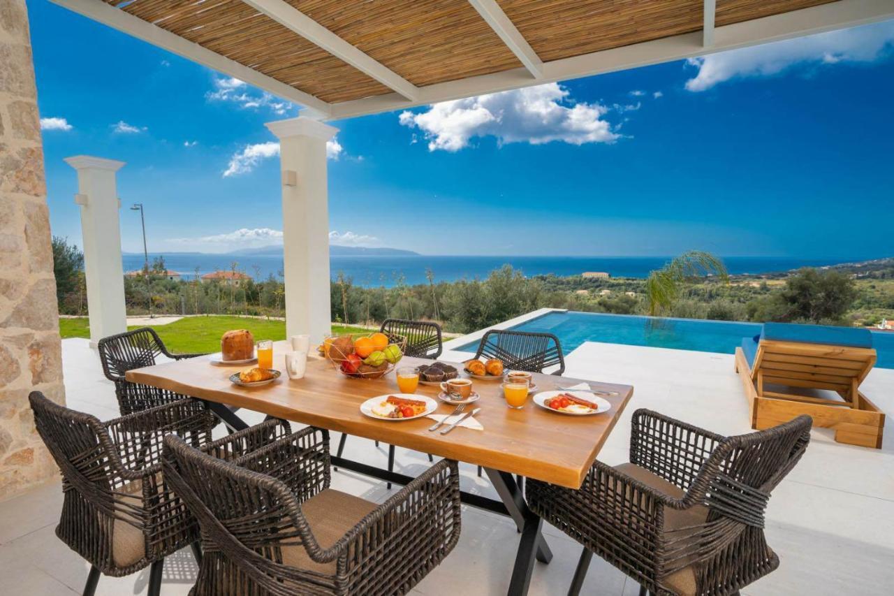 Natural Stone Villas Kefalonia ترابيزاكي المظهر الخارجي الصورة